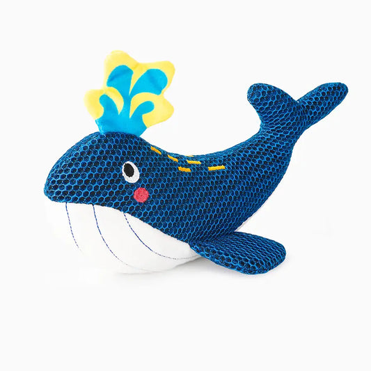 Hugsmart Pet - Ocean Pals | Whale - Dog Plush Toy