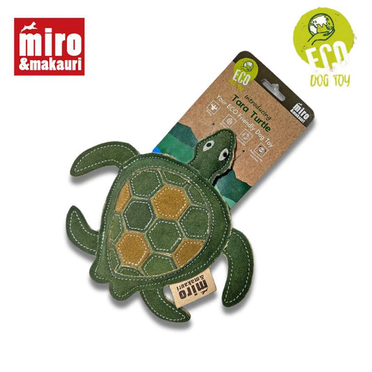 Tara Turtle- Eco Leather Dog Toy