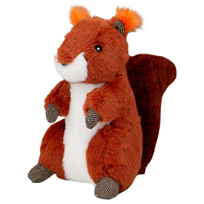 Samantha Squirrel Dog Toy with Squeak & Crinkle