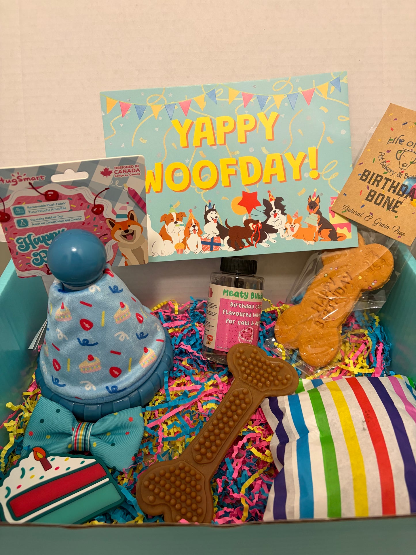 Dog Celebration Birthday Box