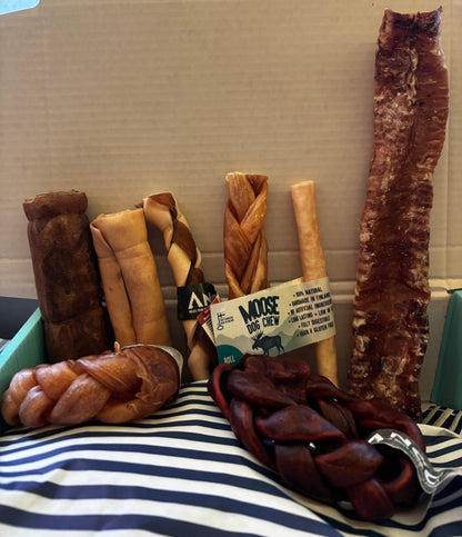 Mega Long Lasting Chew Bundle Box For Dogs