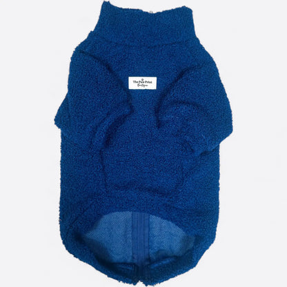 Paw Print Boutique Dog Fleece Navy
