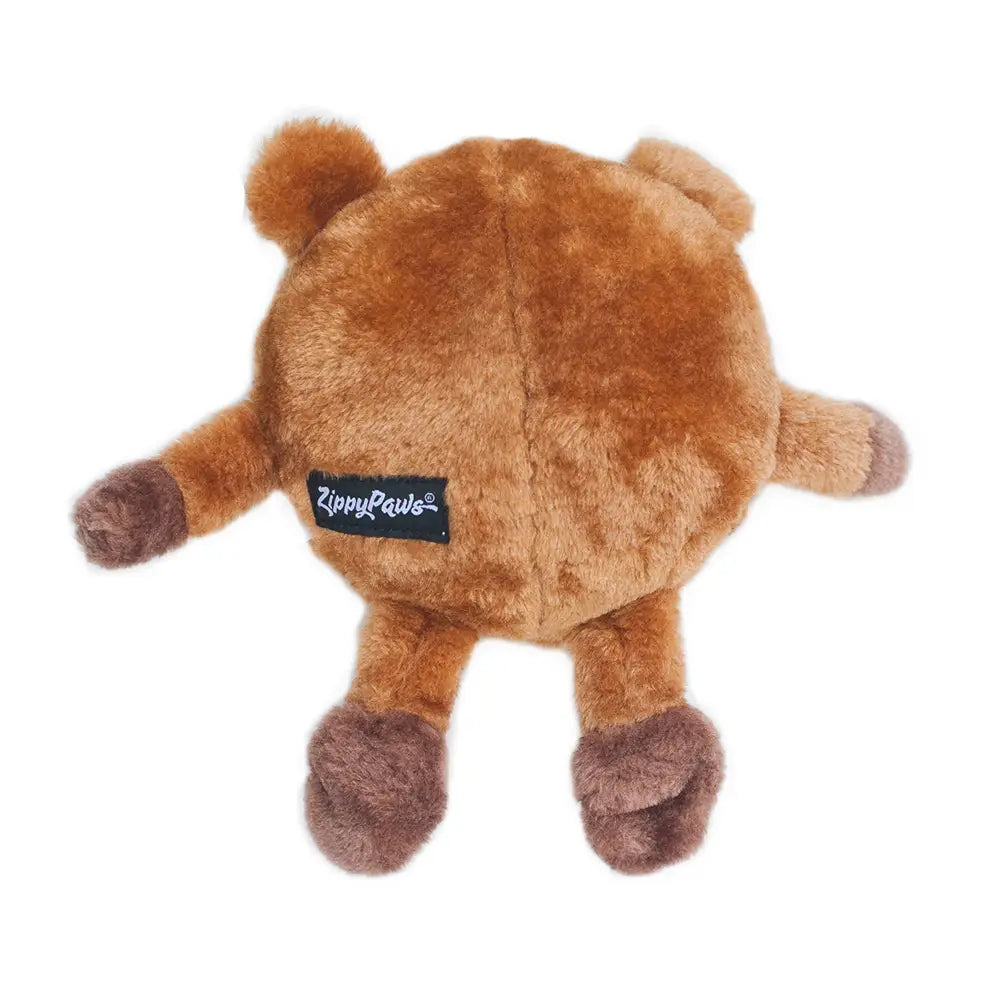 Brainey Bear In Love Squeaky Dog Toy