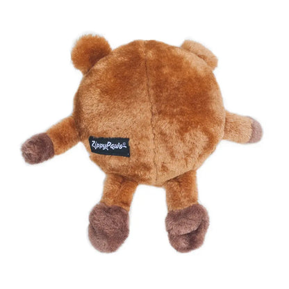 ZippyPaws Valentines Bear In Love Squeaky Dog Plush Toy