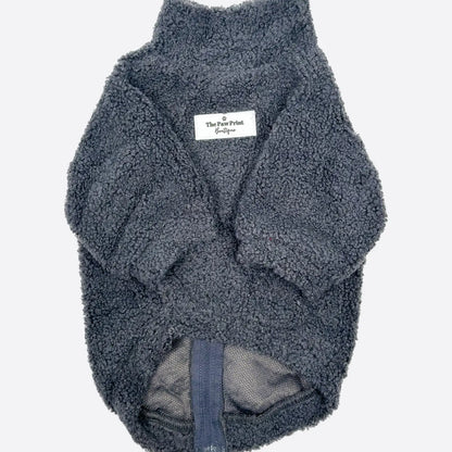 Paw Print Boutique Teddy Dog Fleece Charcoal