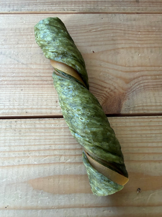 New Broccoli Roll Twists Veggie Dog Treat