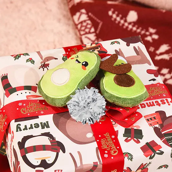 Christmas Avocado Cat Toys