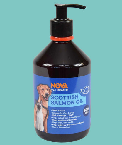 Nova Scottish Salmon Oil 500ml NO PUMP JUST BOTTLE