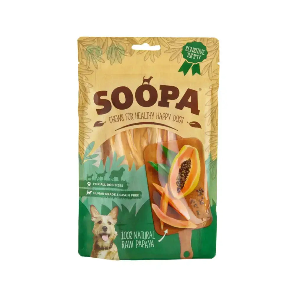 Soopa Natural Papaya Dog Chews 85g