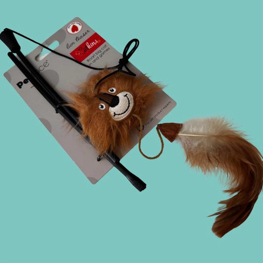 Catkins Catnip Lion Teaser Toy for Cats