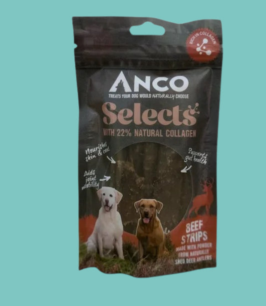 Anco Selects Beef Strips Collagen 85g