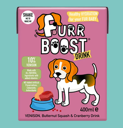 Furr Boost - Venison, Butternut Squash and Cranberry 400ml