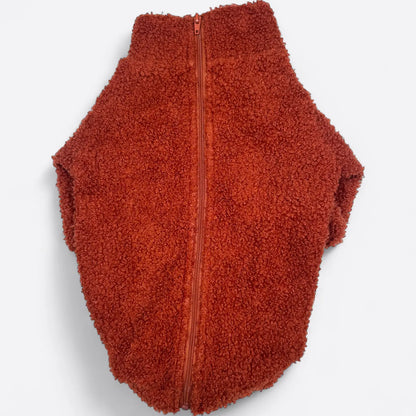 Paw Print Boutique Dog Fleece Burnt Orange