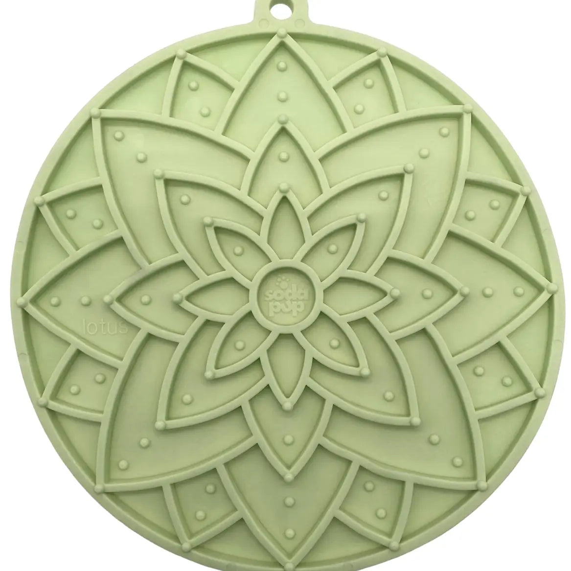 SodaPup Lotus Emat Enrichment Lick Mat with Suction Cups