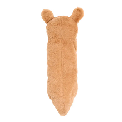 ZippyPaws Snooziez with Shhhqueaker Kangaroo Silent Squeaker Dog Toy
