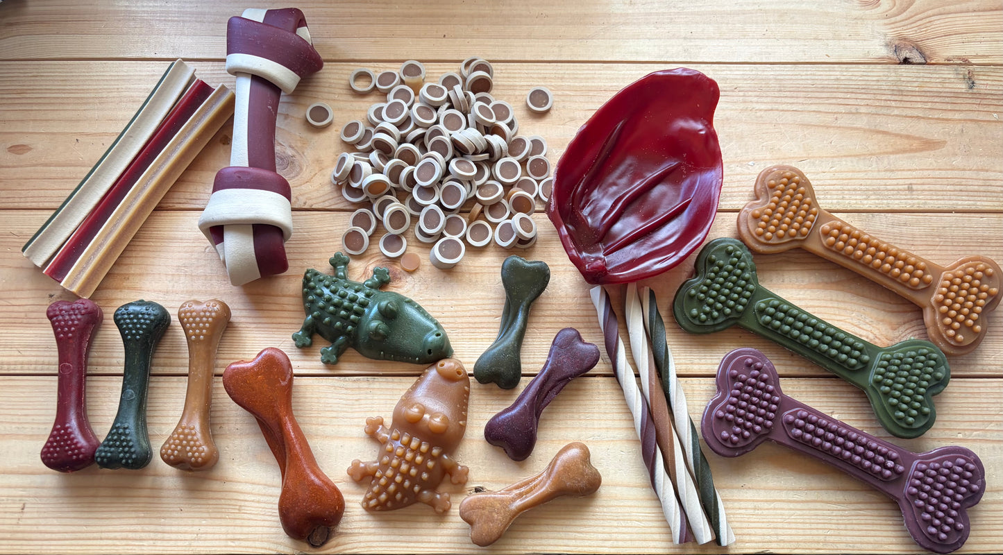 Mega Veggie Dog Treat Platter Box