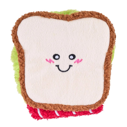 ZippyPaws Snufflerz - Blt Sandwich - Interactive Dog Toy