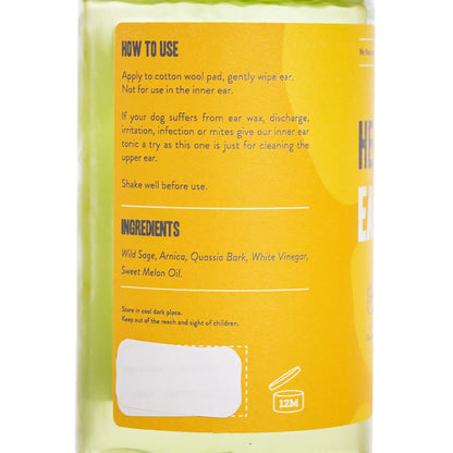 Herbal Dog Co Botanical Ear Cleaner For Pets: Soothe Itchy, Gunky, Waxy, & Smelly Ears 250ml
