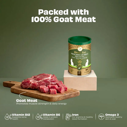 Pawfect Freeze Dried Goat Treats For Cats 50g