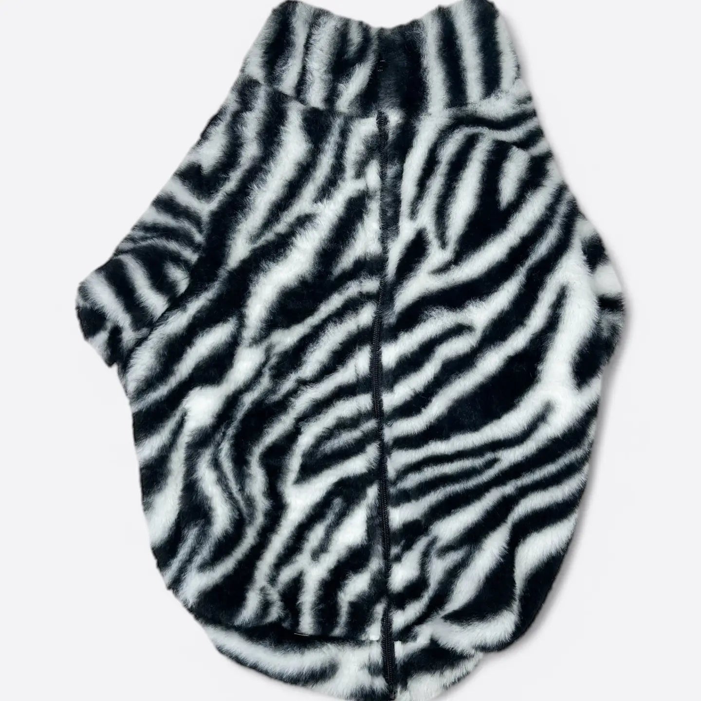 Paw Print Boutique Dog Fleece Zebra Print