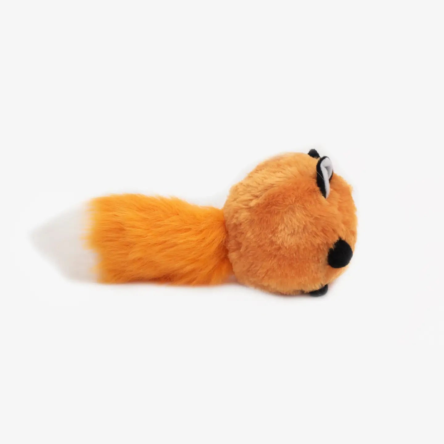 Bushy Throw Fox Squeaky Dog Ball