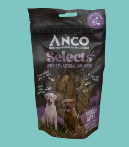 Anco Selects Collagen Turkey Bites 85g