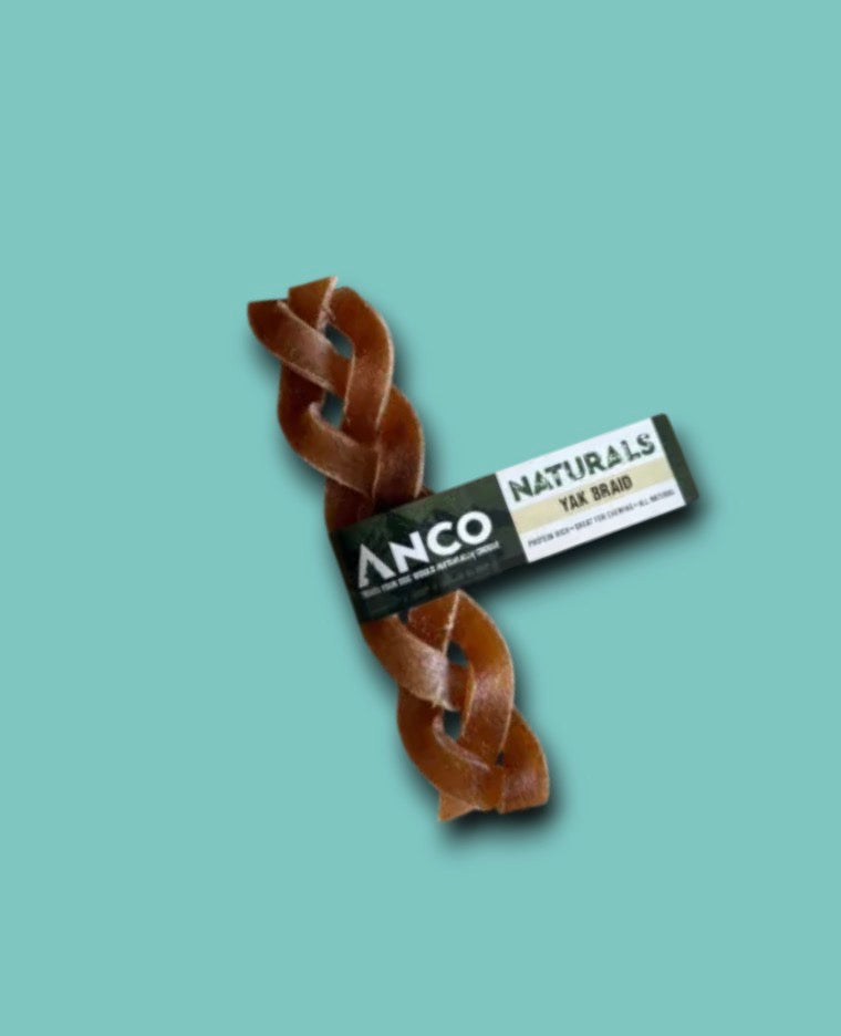 Medium Yak Meat Braid Natural Chew For Dogs