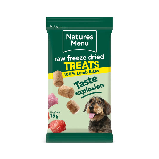 Natures Menu Freeze Dried Lamb Bites 15g