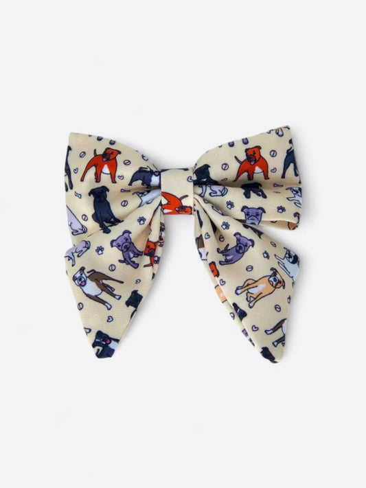 Staffy Bow Tie
