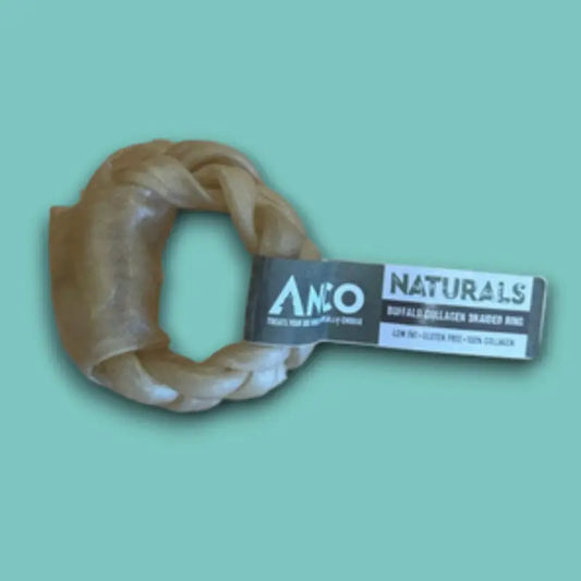 ANCO Natural Buffalo Collagen Braided Ring