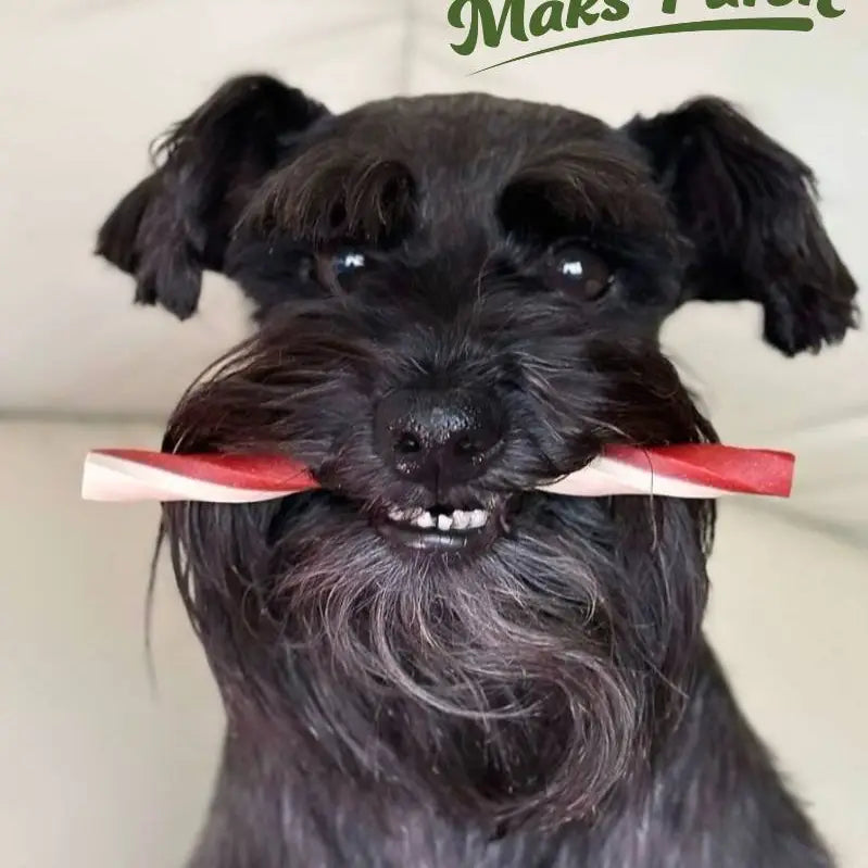 Maks'patch Veggie Dog Treats Roastie Straws