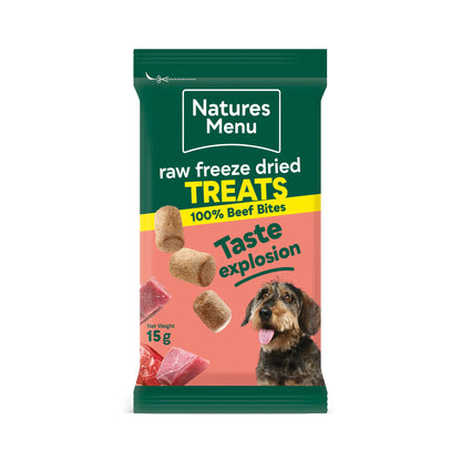 Natures Menu Freeze Dried Beef 15g