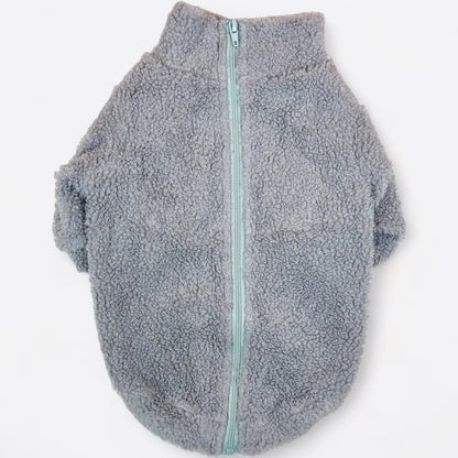 Paw Print Boutique Dog Fleece Grey