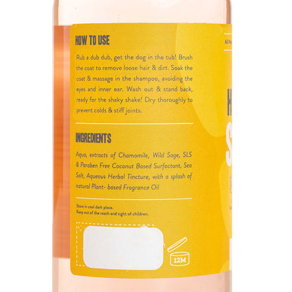 Herbal Dog Co Raspberry & Vanilla | Botanical Everyday Gentle Wash: The Pure & Balanced Cleanse for Every Dog 250ml