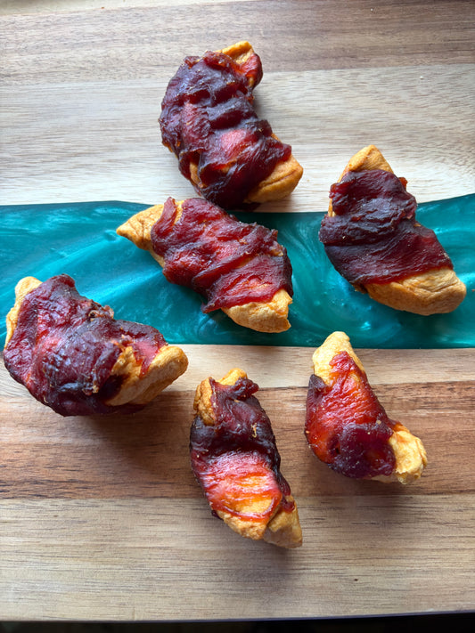 Apple Wrapped In Duck Treats 100g