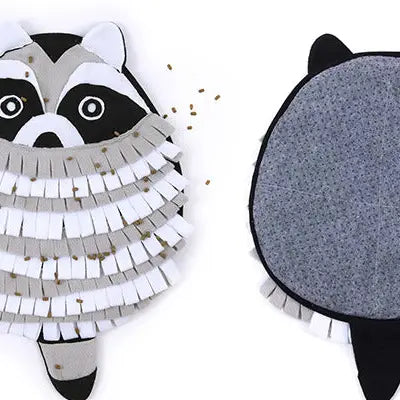 Raccoon Snuffle Mat For Cats & Dogs