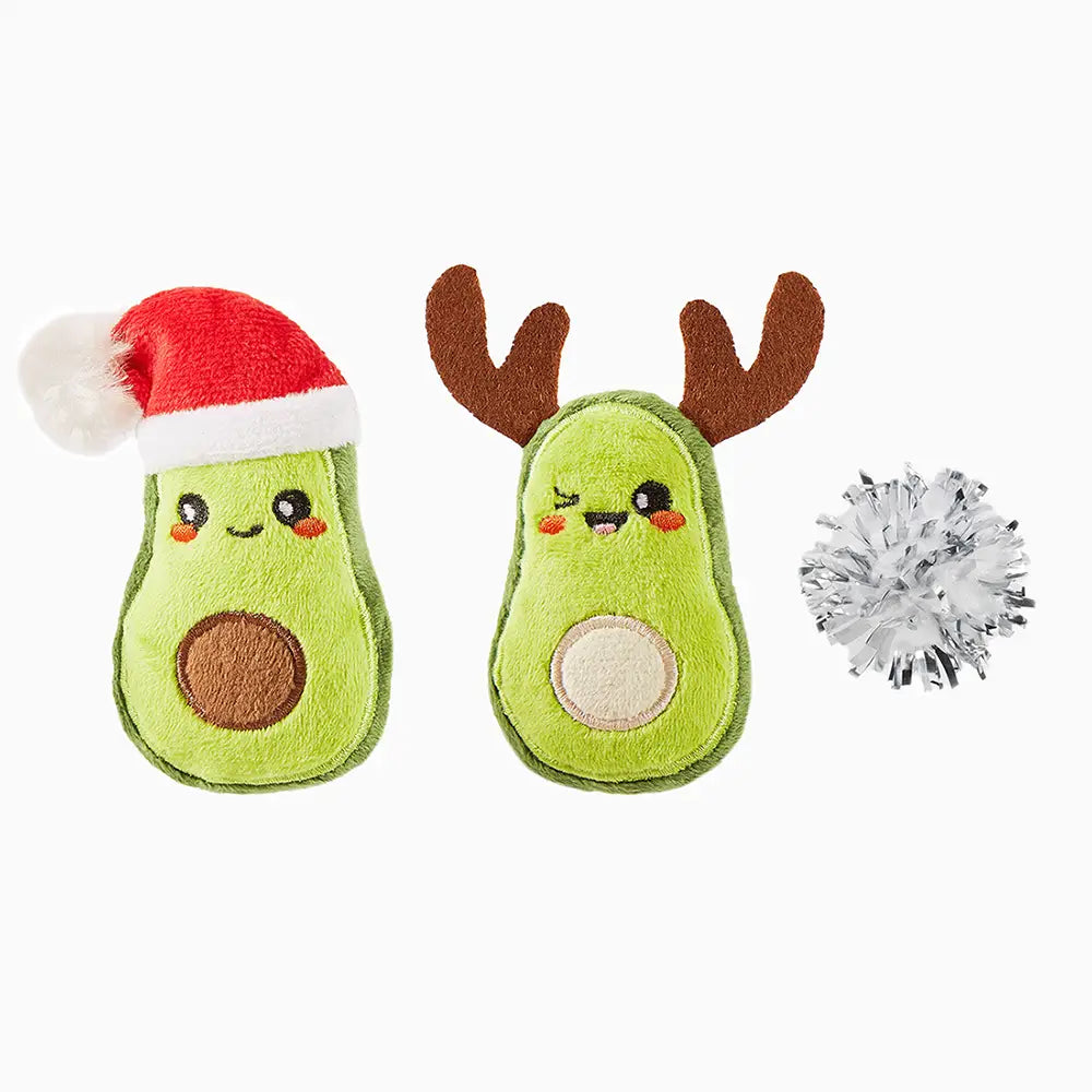 Christmas Avocado Cat Toys