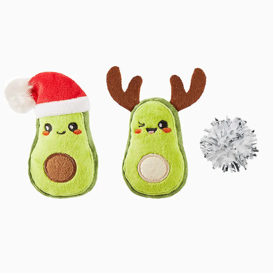 Christmas Avocado Cat Toys