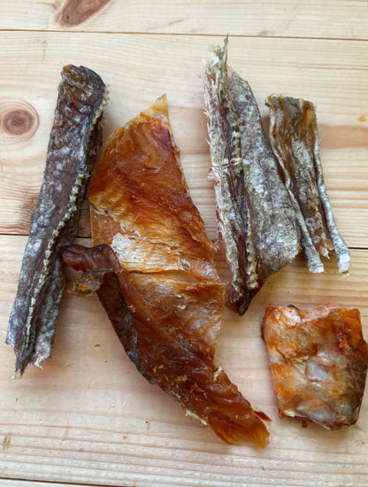 Unique Mixed Fish Fillet Pieces For Dogs & Cats 50g or 100g