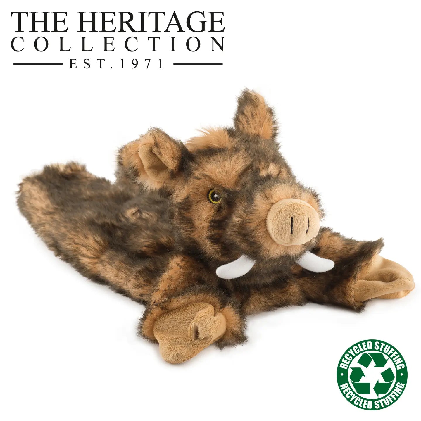 Wild Boar Dog Toy Stuffing Free