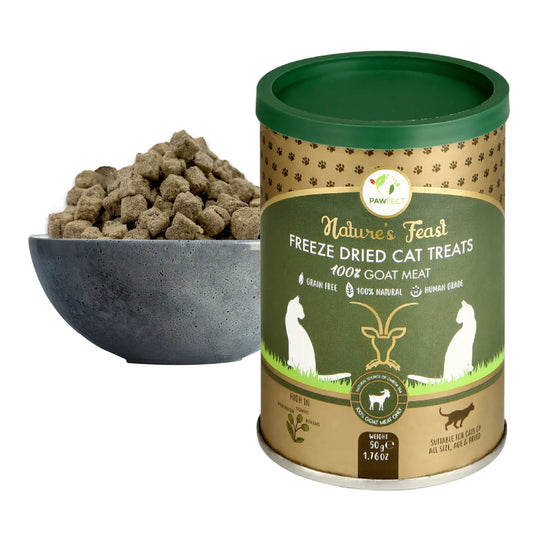 Pawfect Freeze Dried Goat Treats For Cats 50g