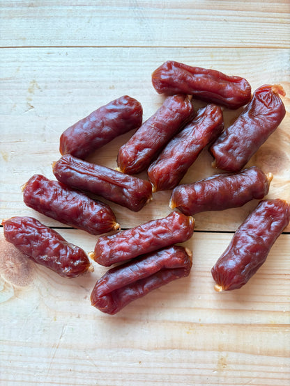 Pure Lamb Sausages Dog Treats 100g