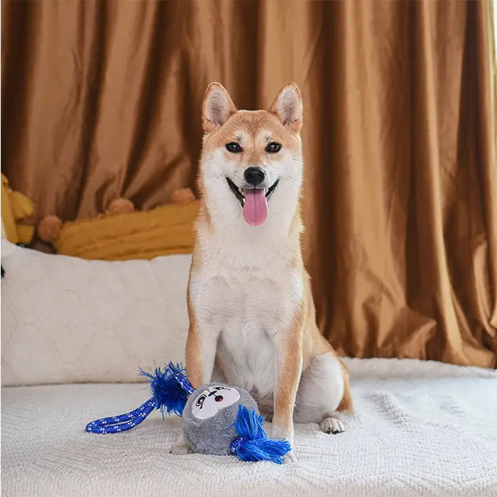 Fluffy Tuggerz | Sea Lion - Dog Rope Tug Toy
