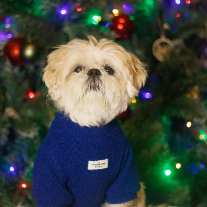 Paw Print Boutique Dog Fleece Navy