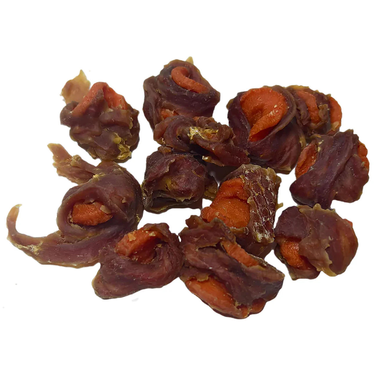 Carrot & Duck Wrap Dog Treats 50g or 100g