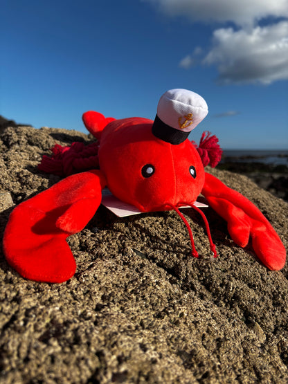 ZippyPaws Luca Lobster - Squeaker & Crinkle Playful Pal Dog Toy