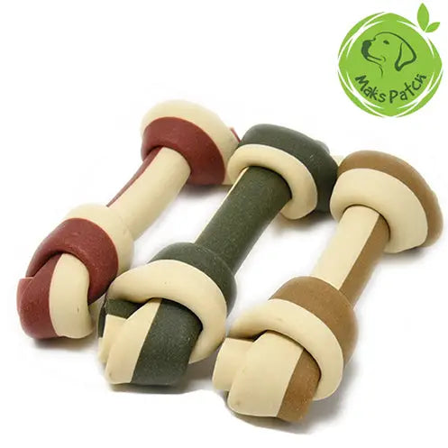 Maks'Patch Large Veggie Knotted Bones