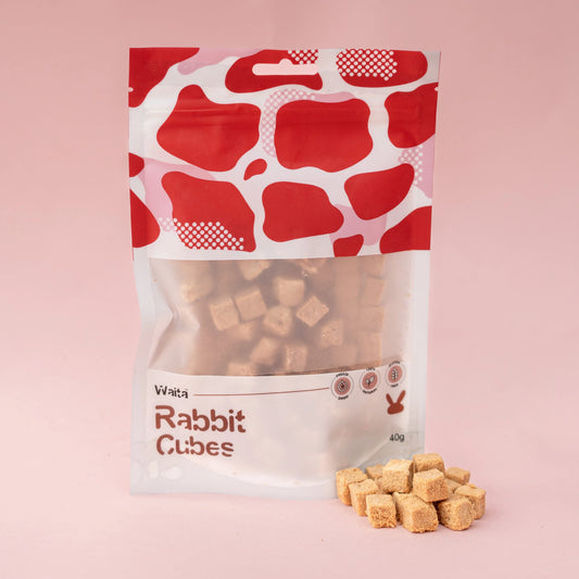 Freeze Dried Rabbit Cubes 40g