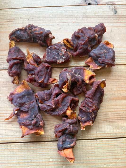 Pumpkin Wrapped In Duck Natural Dog Treat 100g