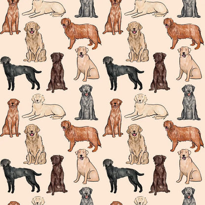 Paw Print Boutique The Labrador / Retriever Dog Towel